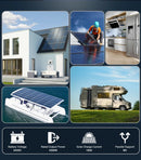 The Sun Bridge | 4kW Hybrid Solar Inverter 24V with 100A MPPT & WiFi Monitoring