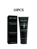 Eelhoe Bamboo Charcoal Blackhead Remover Face Mask Deep Cleansing Pores Shrink Nourishing Acne Treatment Face Peel Off Mask
