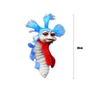 Creative Dungeon Worm Soft Miniature Worm from Labyrinth Latex Toy Ular Games Figurine Decor Kids Adult Christmas Halloween Gift