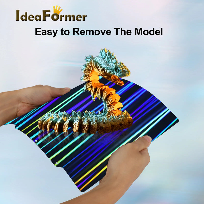 H1H Phantom H1H Light Beam Sheet Build Plate Flexible Removable Heated Bed for FLASHFORGE Adventurer 5M/Adventurer 5M Pro 235mm