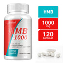 HMB Supplement – Verbessert die Ausdauer, baut schlanke Muskelmasse auf und fördert die Muskelerholung – 120 Kapseln