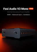 Fosi Audio V3 Mono Stereo Power Amplifier 2/2.1/3/4/5 Channel TPA3255 Mini Amp 240W Professional Amplifier