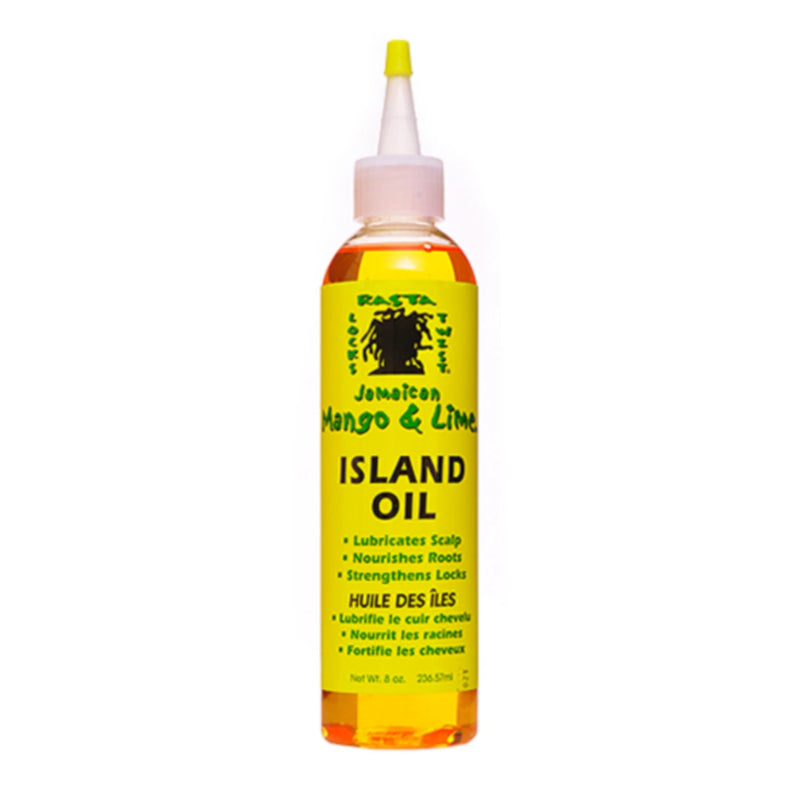 Jamaican Mango & Lime Island Oil 8oz - Deep Moisture, Nourishes Hair & Scalp, Promotes Healthy Hair Growth