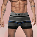 Kit 5 Underwear Box Boxer Adult Seamless MEN Microfiber Miscellaneous Colors
