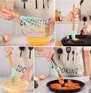 12 Piece Set Kitchen Accessories Cooking Tools Silicone Cooking Utensils Kitchen Utensil Set with Wooden Handle