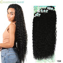 Cabelo Para Entrelace Bio Fibra Orgânico Mulheres Extensões Fibra Química Orgânica Alta Qualidade 300g 9Pcs "HELENA"-MODA