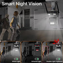 WIFI IP Camera 6K HD Outdoor Three Screen PTZ Camera Wireless 4K 8MP AI Human Detection Waterpoor Video Security Camera iCSee
