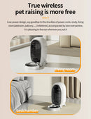 Miaowu Automatic Cat Feeder, 2.4G WiFi, 15 Portions/10 Meals Per Day, Multiple Seals, Anti-Clogging System, For Cats