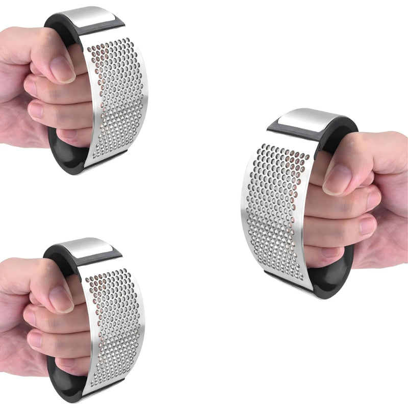 3 Kit Garlic, Onion and Potato Juicer, Stainless Steel Kneading Machine