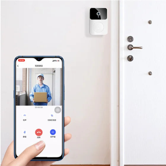 Smart Intercom Wireless Wifi Camera And Audio Doorbell-Neverdie Store