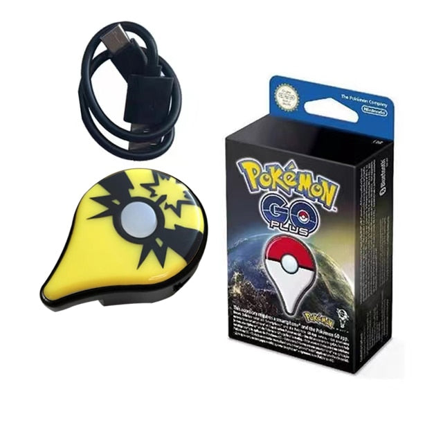For Pokemon Go Plus Auto Catch Wristband Bracelet Digital Watch Bluetooth Charging Band Switch Game Accessory