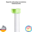 Castin Surf Fishing Rod Holder. Unpainted Aluminum. Eco Model