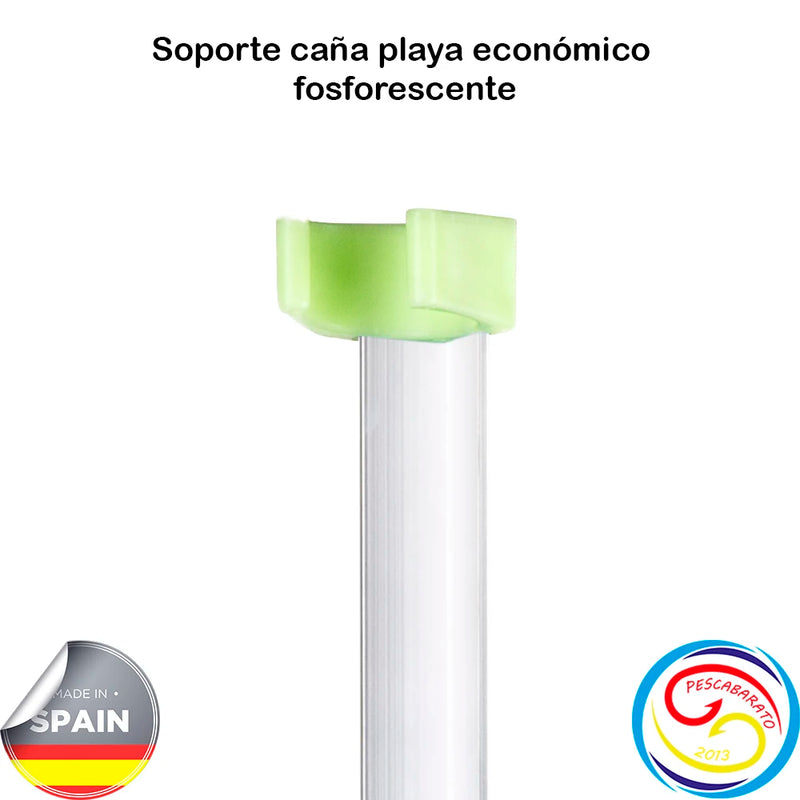 Castin Surf Fishing Rod Holder. Unpainted Aluminum. Eco Model