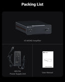 The Monoblock | Fosi Audio V3 Mono TPA3255 Power Amplifier, 240 W