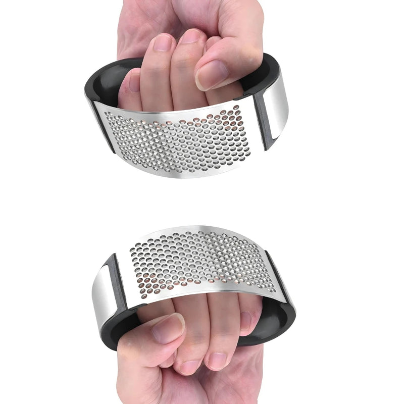 3 Kit Garlic, Onion and Potato Juicer, Stainless Steel Kneading Machine