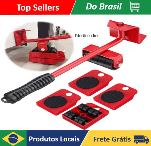 Handset Mover Kit 5 Moving Rods For Large Furniture-Neverdie Store