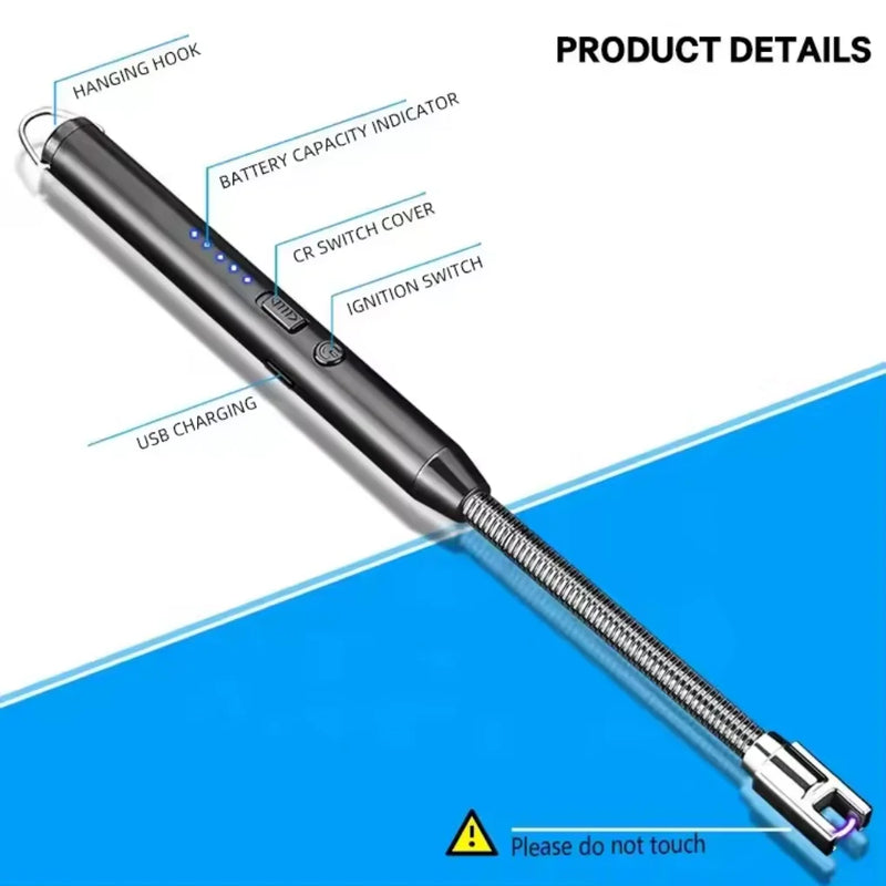 Durable Portable Rechargeable Electric Barbecue Stove And Candles Safe Wireless Lasting With Modern Design Compact