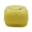 Esponja Macia Silicone Banho Massagem Dispenser Sabonete Líquido 80ml