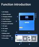 The Sun Bridge | 4kW Hybrid Solar Inverter 24V with 100A MPPT & WiFi Monitoring