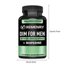 DIM 300mg - Increase Muscle Mass, Improve Athletic Performance, Promote Metabolism, Balance Hormones - 120 Capsules