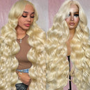 613 Blonde Body Wave Lace Front Wig Human Hair 13x4 13x6 Hd Lace Frontal Wigs 613 Blonde Human Hair Wigs Body Wave Frontal Wig