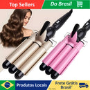 Chapinha Triondas Modelador de Cachos Ondulador Formador Triplo