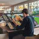 The Assembler | 2-in-1 Portable Felt Puzzle Table with 6 Drawers & Stand