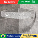 Suporte De Shampoo Prateleiras De Banheiro Sem Furo Acrilico Prateleira De Organizador