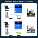 The Sun Bridge | 4kW Hybrid Solar Inverter 24V with 100A MPPT & WiFi Monitoring