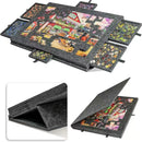The Assembler | 2-in-1 Portable Felt Puzzle Table with 6 Drawers & Stand