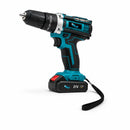 Cordless Hammer Drill Set, with 2 21V 1.5 Ah Batteries, 25+3 Torque Adjustment, 2 Speed, Don Feliz