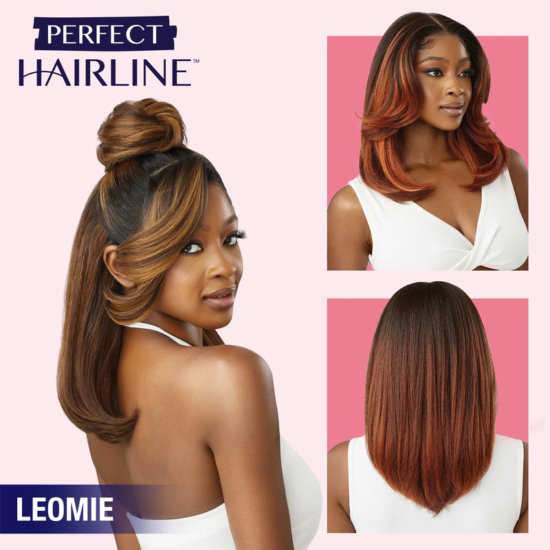 Outre Perfect Hairline Glueless Fully Hand-Tied 13X6 Lace Wig Leomie – Pre-Plucked, Glueless, Natural Look