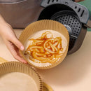 Disposable Air Fryer Shape, Paper Liner, Barbecue Plate, Round Oven Pan, Fryer, Microwave