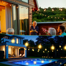 The Horizon Line | 24V Low-Voltage Remote-Controlled Outdoor String Lights