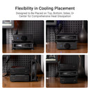 Fosi Audio Amplifier Rack HIFI headphone amplifier DAC rack desktop Solid Aluminum Column Double-layer Acrylic Audio Equipment