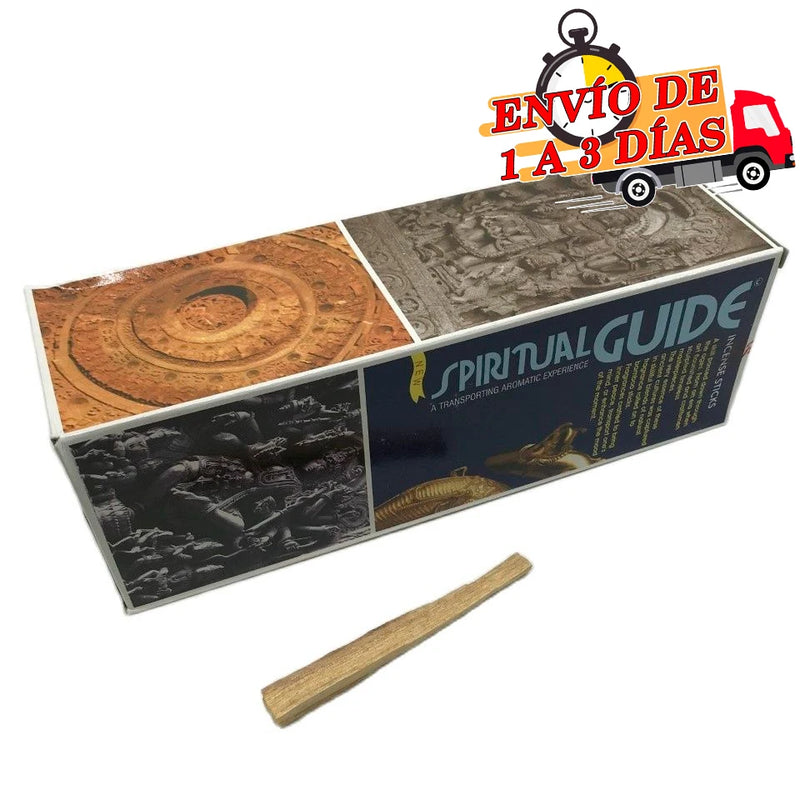 Incense Spiritual Guide authentic Reiki meditation Yoga eliminate bad energy + Gift piece of Palo Santo one of the world's best-selling incenses