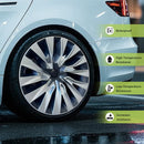 4PCS Wheel Cover Design For Tesla Model 3 Highland 2023-2025 18 Inch Right＆Left Hubcaps Storm Style Wheel Cover Accessories