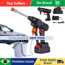 Lavadora De Alta Pressão Recarregável Para Carros E Jardins Linha Premium