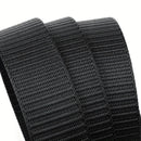 1Pcs Fashion Business Men's Belt Genuine Luxury Brand Leisure Belt Automatic Buckle Belt Canvas Belt With Cargo Pants Jeans Belt