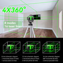 Professional 12/16 Lines 4D level laser Automatic 3 ° Line-holding lock Wall Laser Level Construction Tool Laser Level