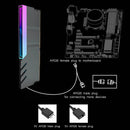 Jumpeak Computer DDR4 DDR5 5V ARGB Sync Memory Module Radiator PC RGB Colorful Ram Cooler Heatsink Cooling Shim Armor