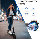 2026 Upgrate AOVOPRO TX01 Smart APP Electric Scooter 350W/500W Powerful Motor 36V25-45KM  Range Adults EScooter with Dual Brake
