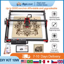 Algolaser DIYKIT 10W Laser Engraving Cutting Machine Woodworking Machine for Acrylic Stainless Steel With Wifi Offline Control