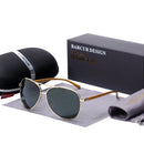 BARCUR Eyewear Zubehör Herren Sonnenbrillen Männlich Heiße Männliche Sonnenbrillen Polarisierte Sonnenbrillen für Herren Brillen