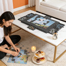The Assembler | 2-in-1 Portable Felt Puzzle Table with 6 Drawers & Stand