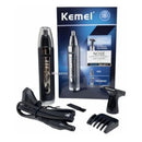 KM-6511 - 2 in 1 Original Kemei Finishing Machine For Beard, Hair, Nose and Ear Hair, Portable Versatile Trimmer