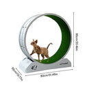 Katzenspielzeug Leises Laufband Laufrad Roller Flatbed Pet Fitness Kratzbaum Trainingsrahmen Katzenkletterbaum Haustierbedarf