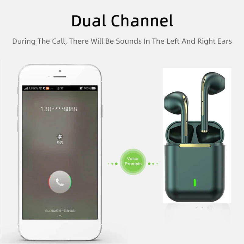 Xiaomi REDMI Wireless Earphone Noise Reducting Bluetooth Earbuds HiFi Stereo In-Ear Headset Subwoofer Headphones Handsfree Mic
