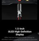 Fosi Audio ZD3 Bluetooth USB Desktop DAC ARC Input, ES9039Q2M Fully Balanced Digital Decoder for Stereo Amplifier with Remote