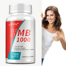 HMB Supplement – Verbessert die Ausdauer, baut schlanke Muskelmasse auf und fördert die Muskelerholung – 120 Kapseln